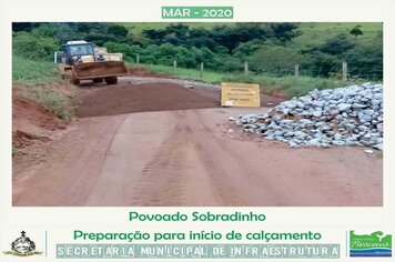 Foto - OBRAS EM VÁRIOS POVOADOS DO MUNICÍPIO